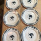 Badonviller Paradis dessert plates