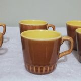 6 tasses à café Sarreguemines