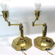 Pair of Hollywood Regency USA 1980's
