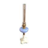 Old kerosene lamp foot albatre