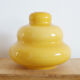 Ceiling lamp in yellow opaline 70s
