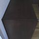 Antique chest of drawers from the 50s with 5 curved drawers, vintage old-style assembly and brass knobs