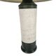 Bitossi voor Bergboms & Co - Aldo Londi - lampe à tafel - vert/esprit - céramique - années 60