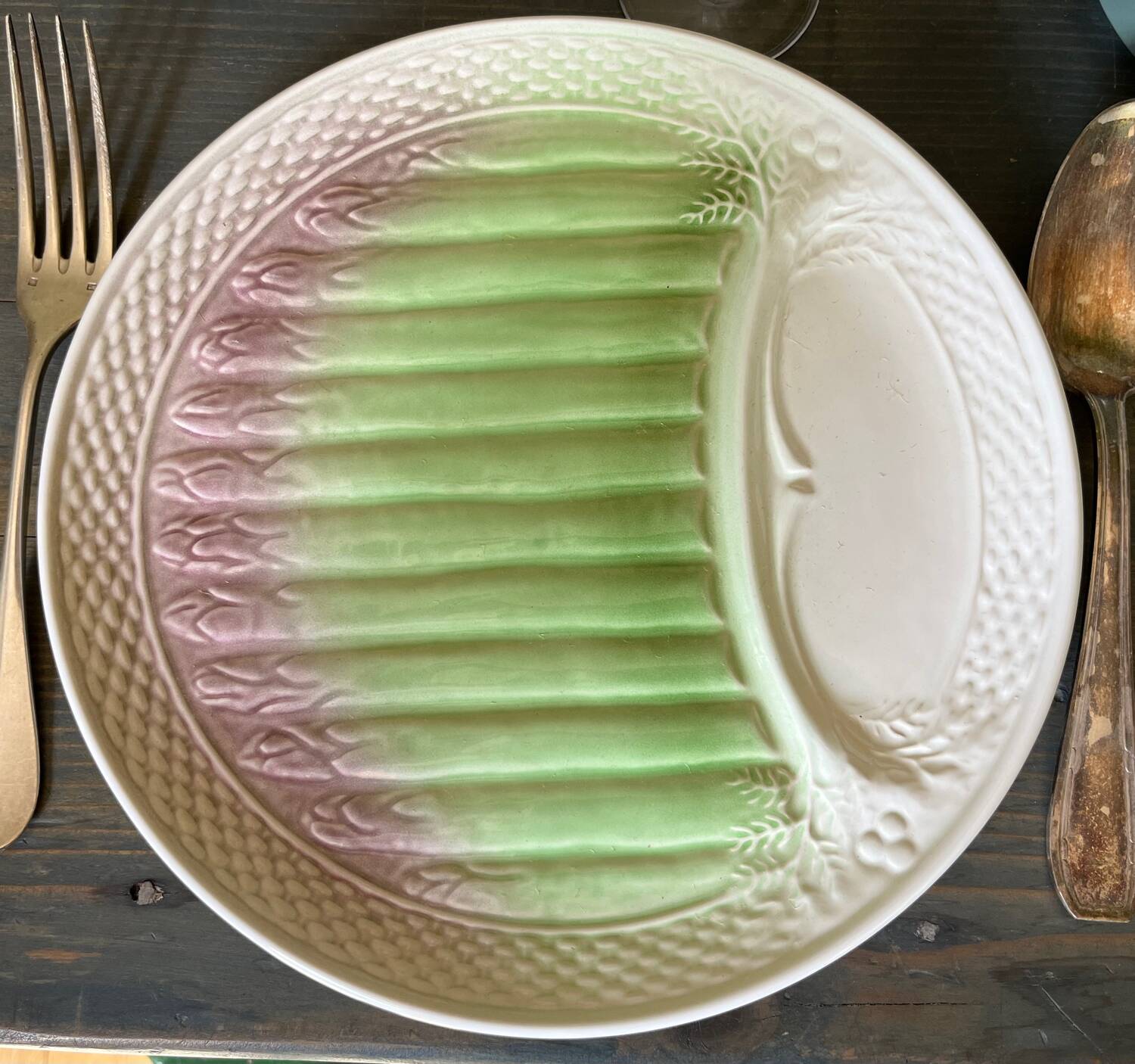 Asparagus plates
