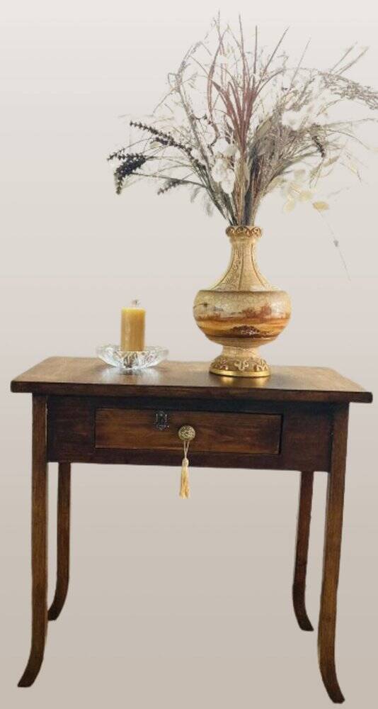 Oak side table, 1940s