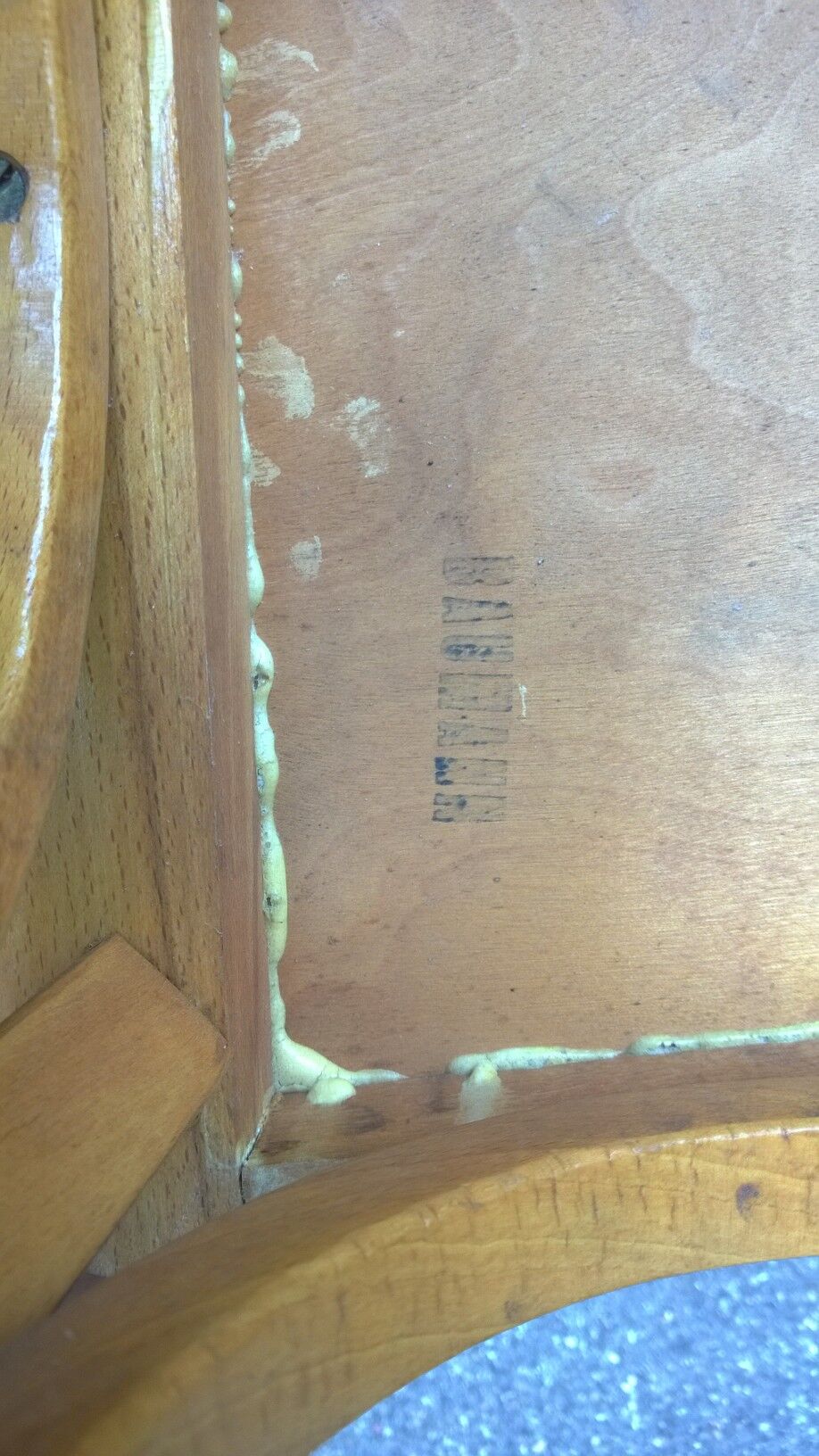 Desk and chairs baumann