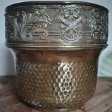 Cache pot laiton frise