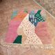 Handmade Azilal Berber rug: Moroccan rug made from sheep wool.