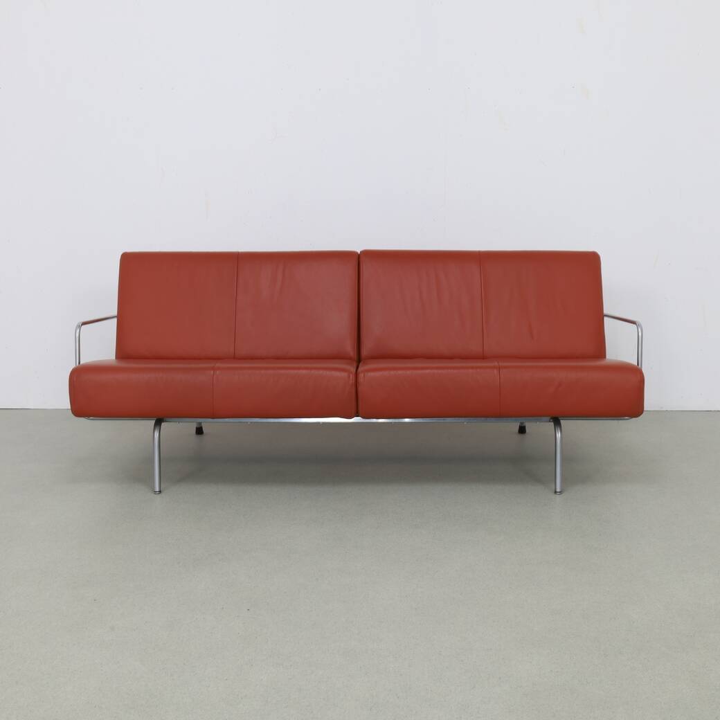 Postmodern Sofa “Storm” in Leather by Harry Vink for Harvink