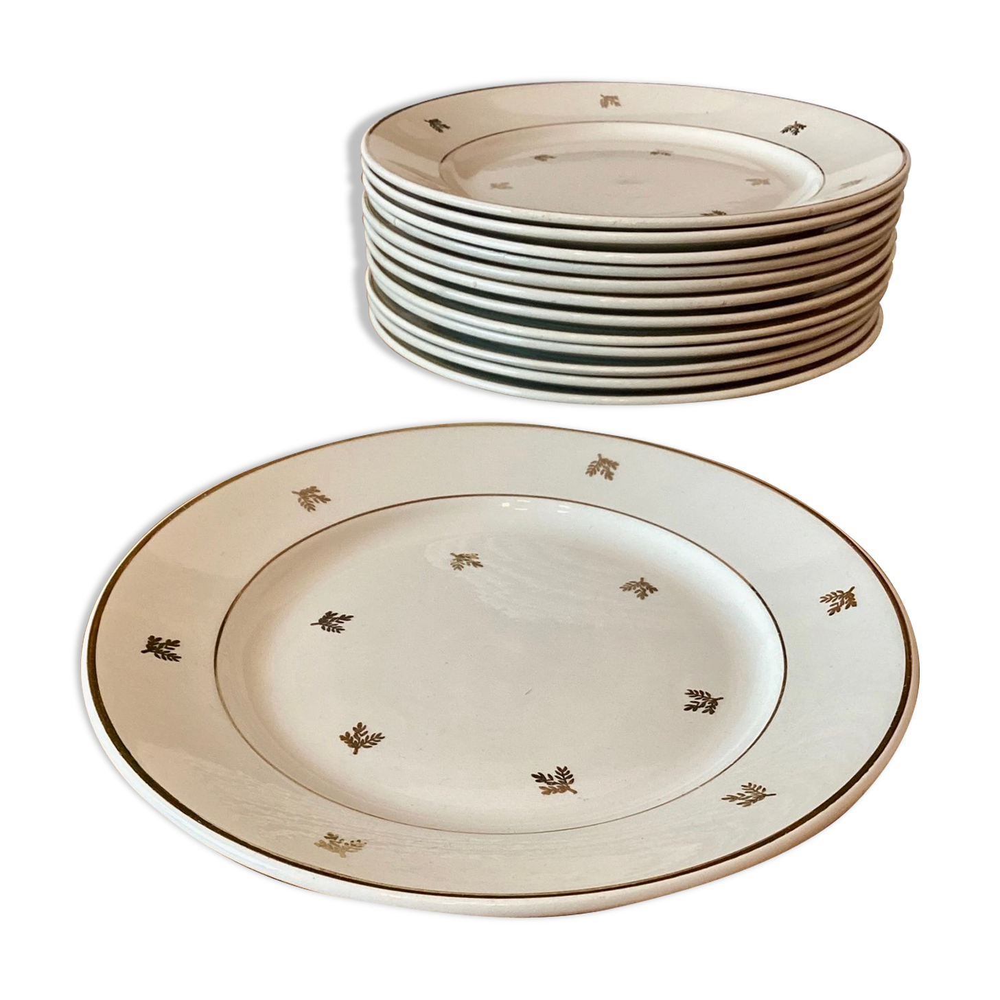Flat plates Badonviller