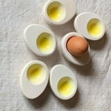 Italian ceramic egg cups 1950