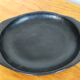 Terracotta service painted in black saucer cups and top