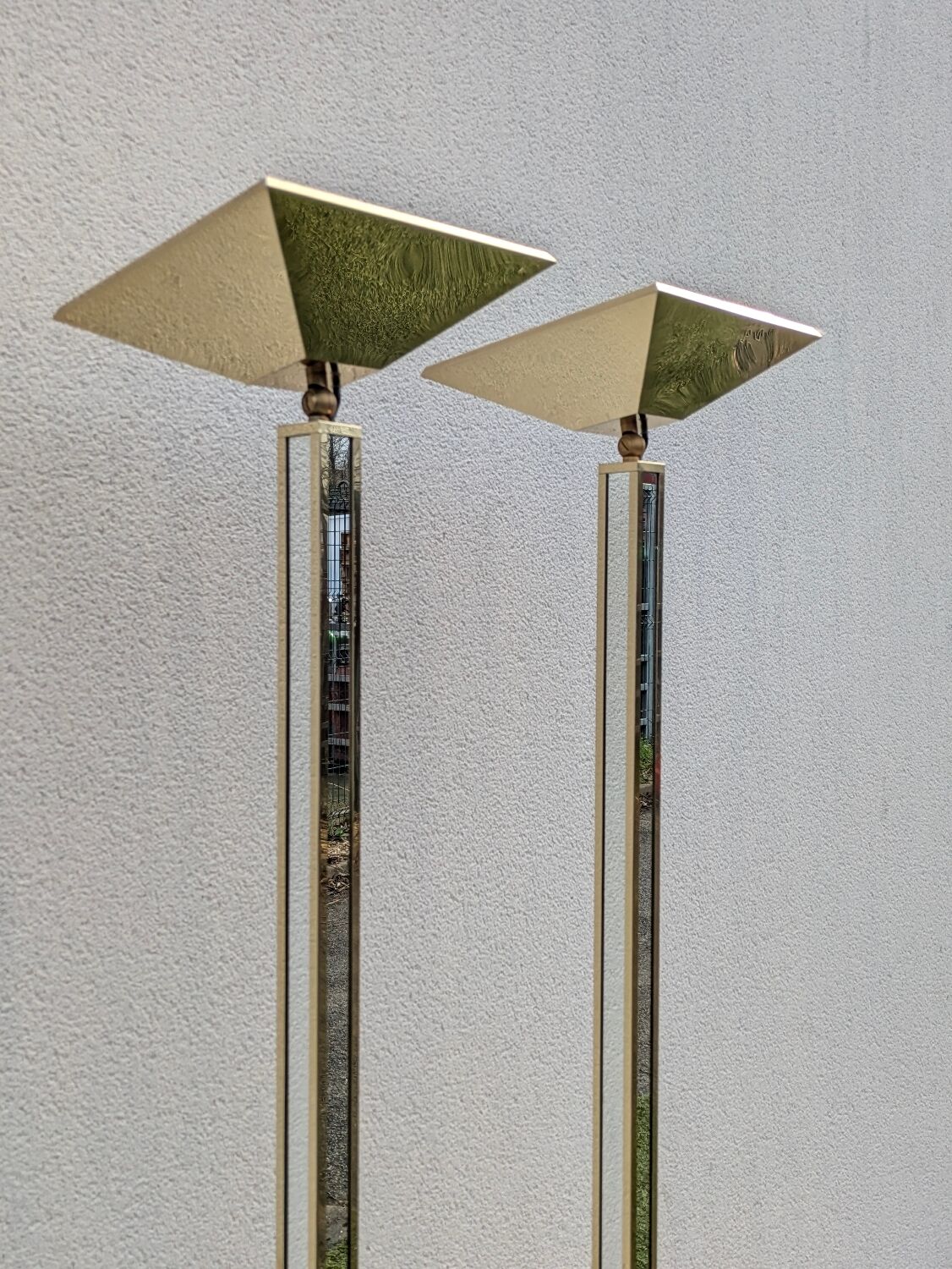 Paire de lampadaires vintage Kott Paris