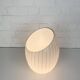 Large Murano glass table lamp with lined pattern 1950-60
