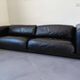 Cini Boeri - Gradual Lounge Sofa Black Leather Knoll/Gavina