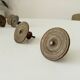 Paire de boutons de meuble ancien en bronze Empire XIXeme