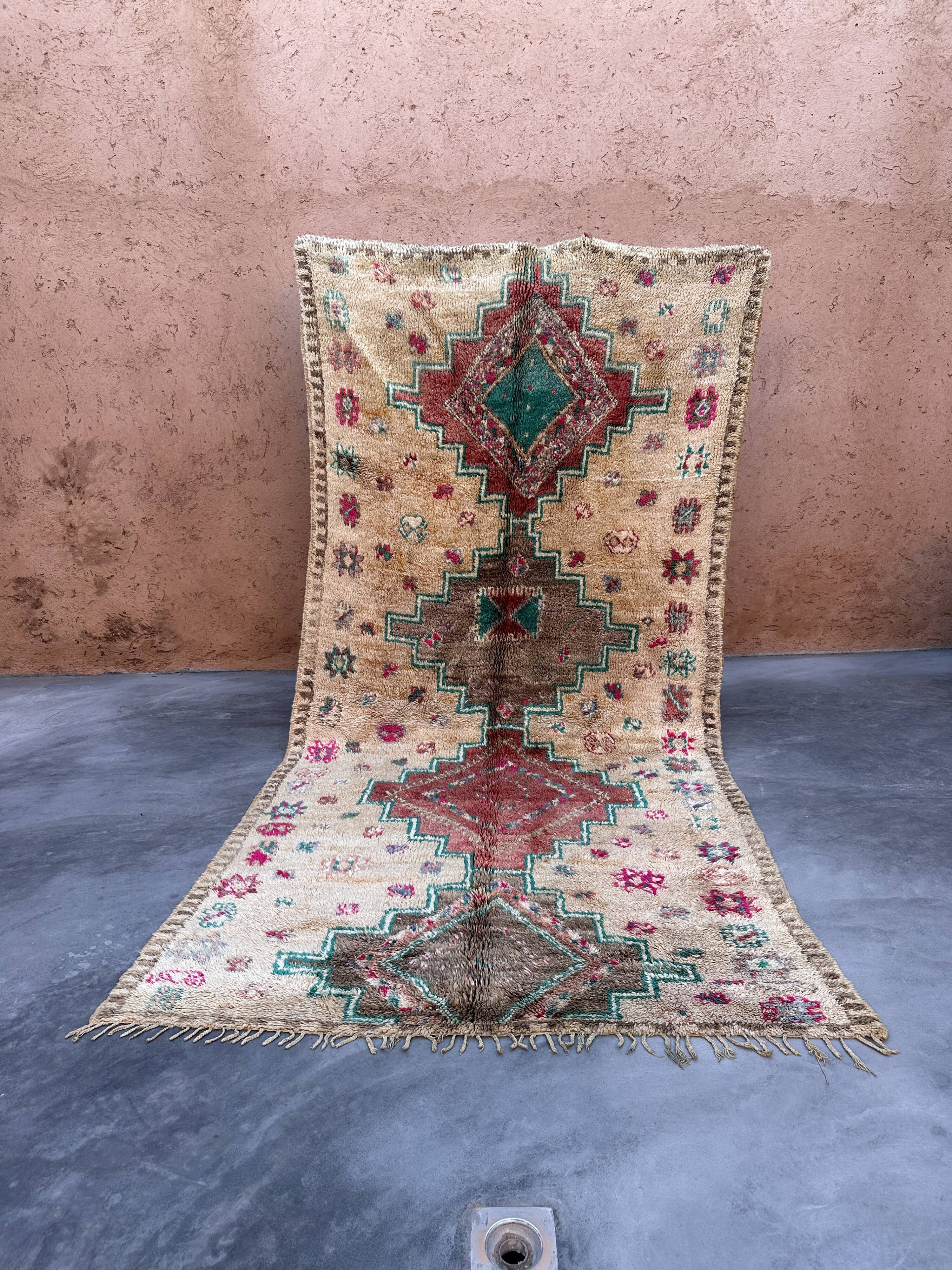 Moroccan carpet - 175 x 362 cm