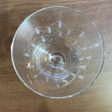 Set of 8 engraved wine glasses