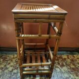 Bamboo plant table