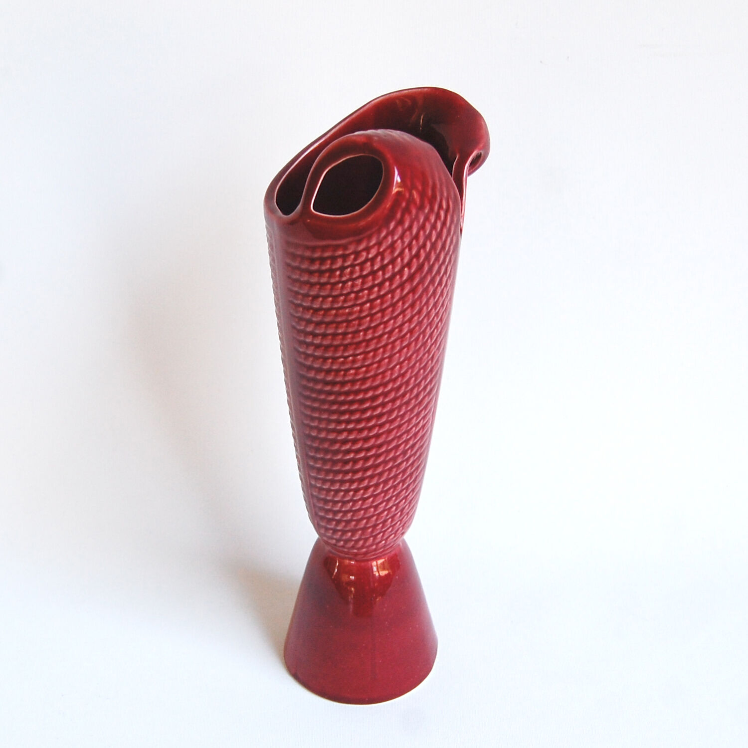 Vase Keralux Studio d'Art n°7/56 - E. D'Hossche 1956