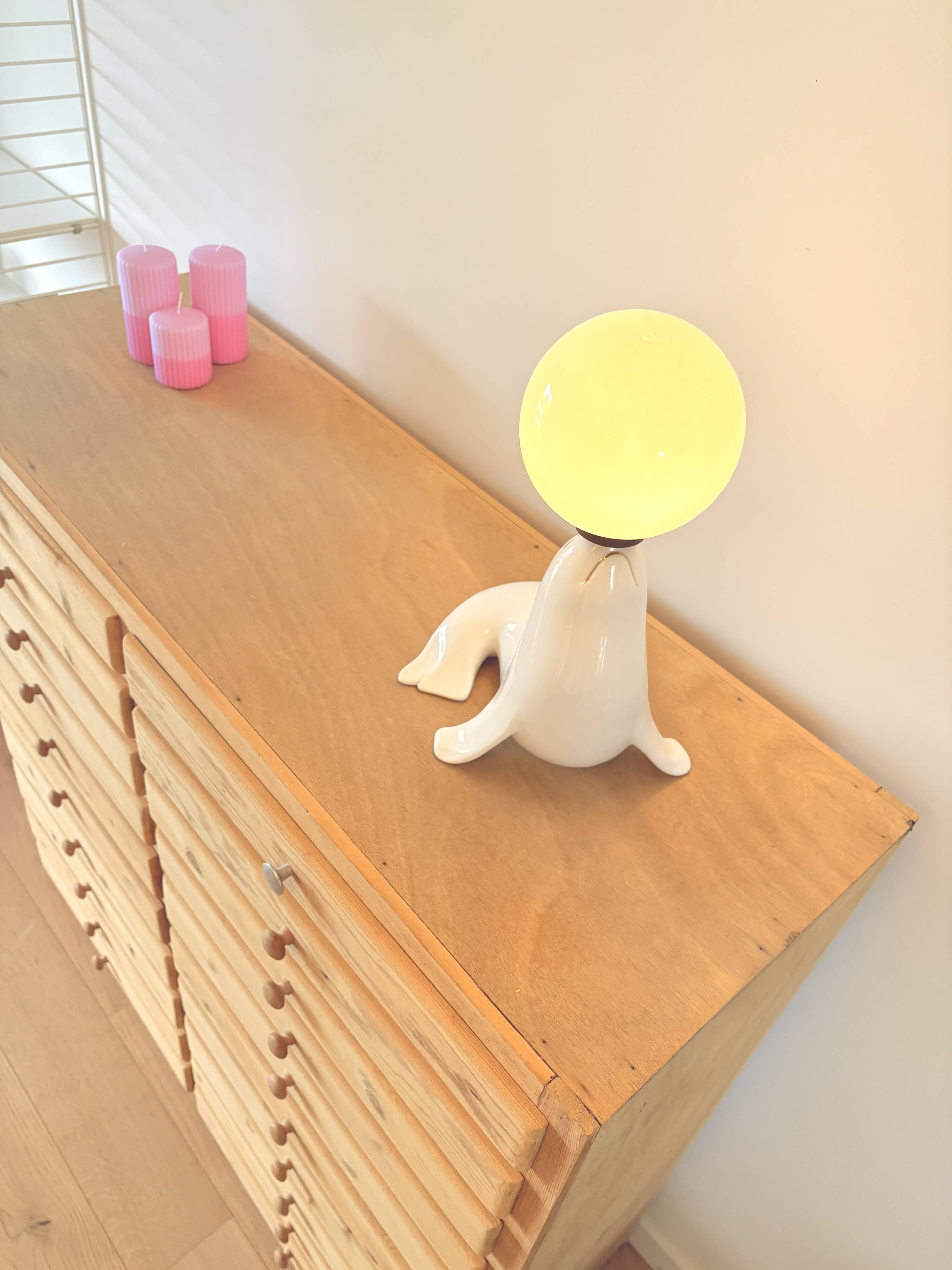 Light pine workshop furniture