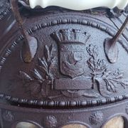 Napoleon iii cast iron wood or coal stove la parisienne