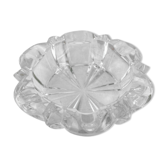 Vintage crystal ashtray made in France
