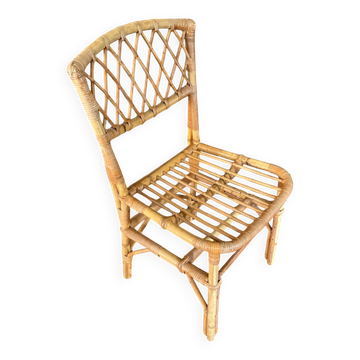 Chaise en rotin
