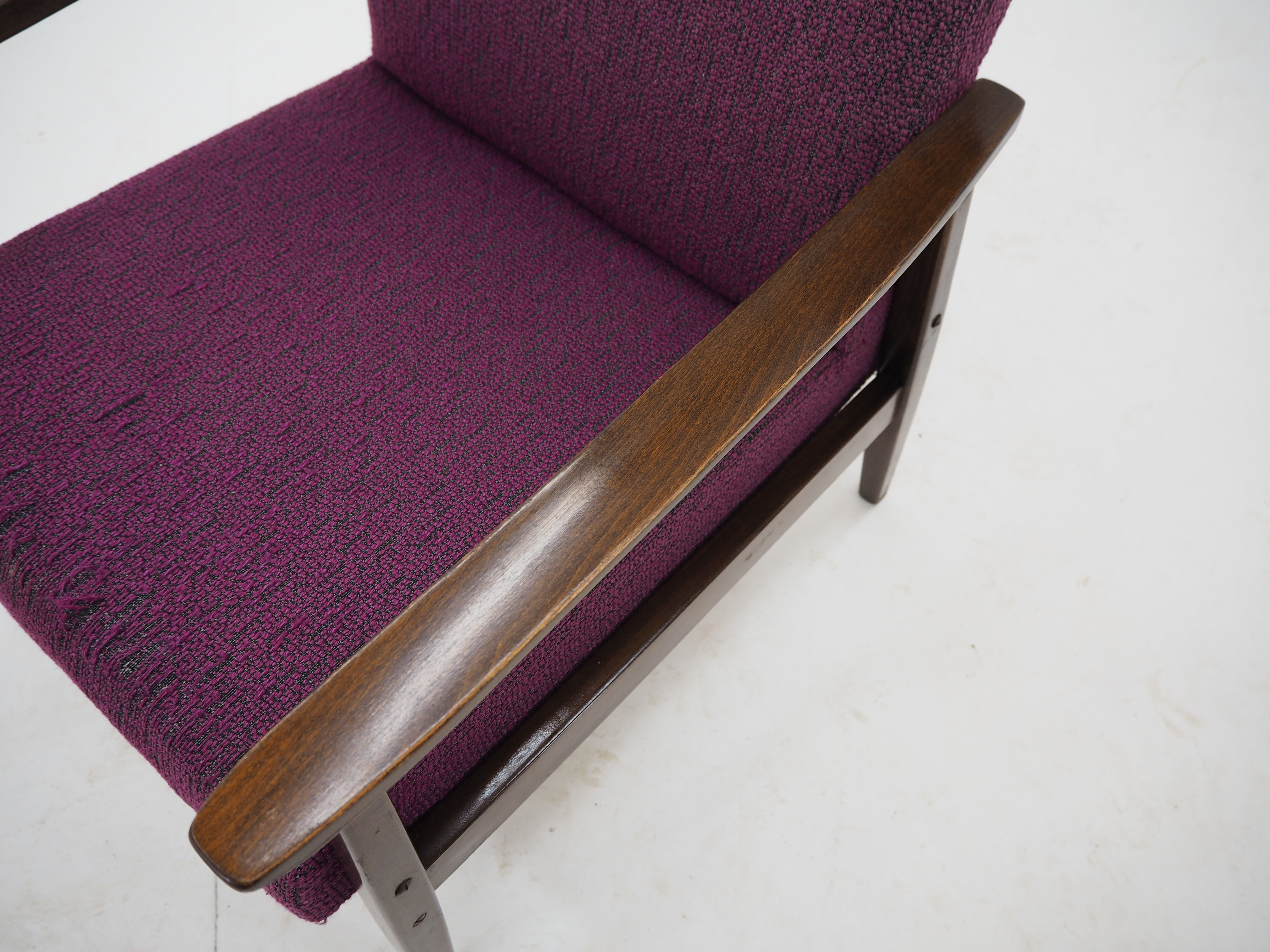 Midcentury Armchair by Ton, Czechoslovakia, 1960s