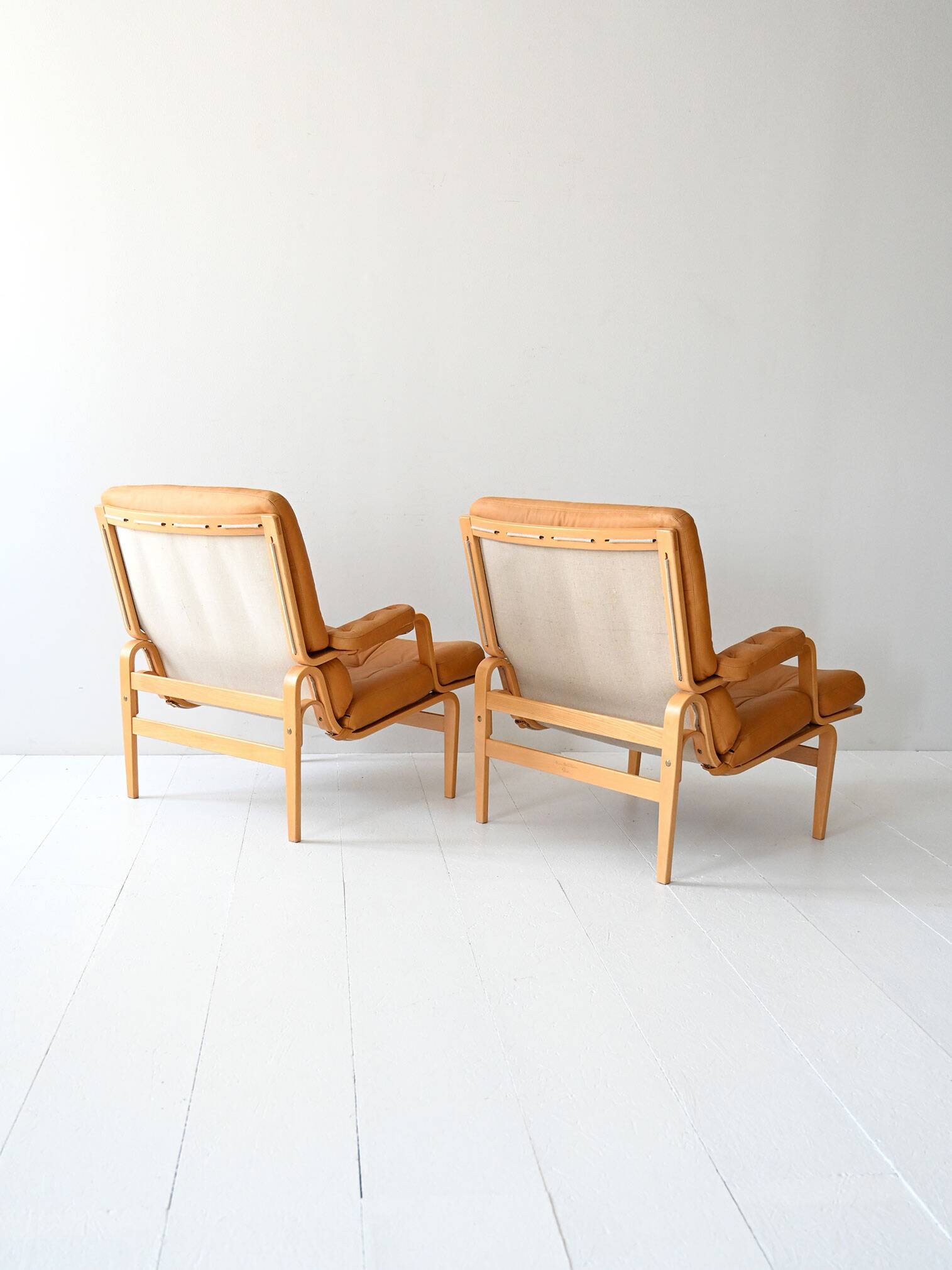Paire de fauteuils Ingrid de Bruno Mathsson pour DUX