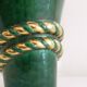 Vase art deco en faience de St clement