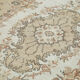 Hand-knotted turkish beige rug 175 cm x 285 cm