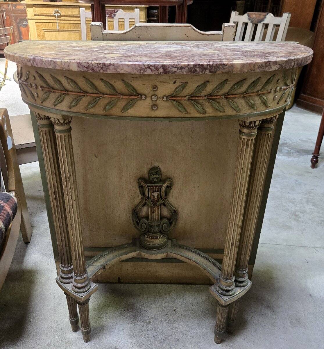 Console de boiserie de style Louis XVI époque XIXeme
