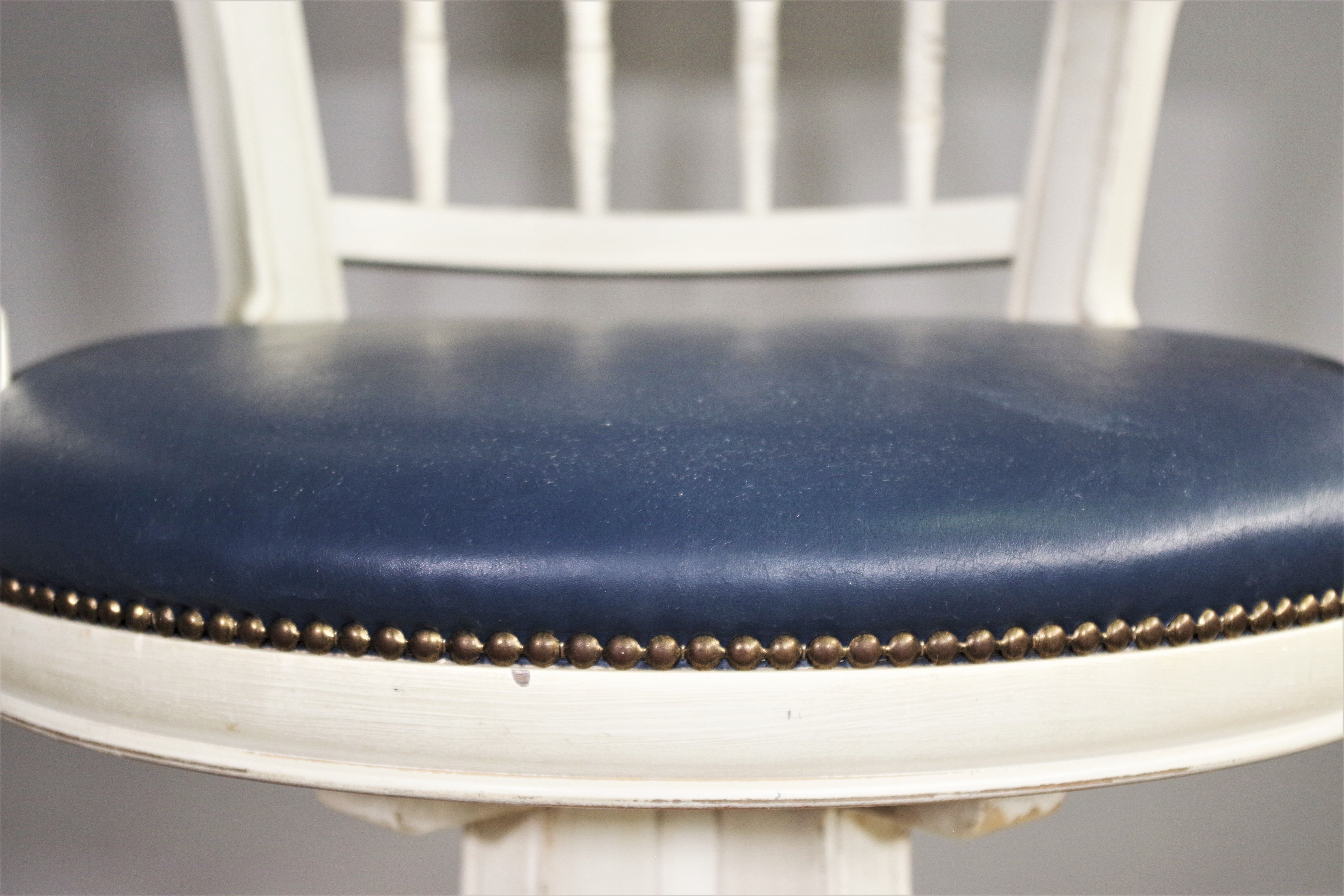 Swivel armchair maritime style 80s