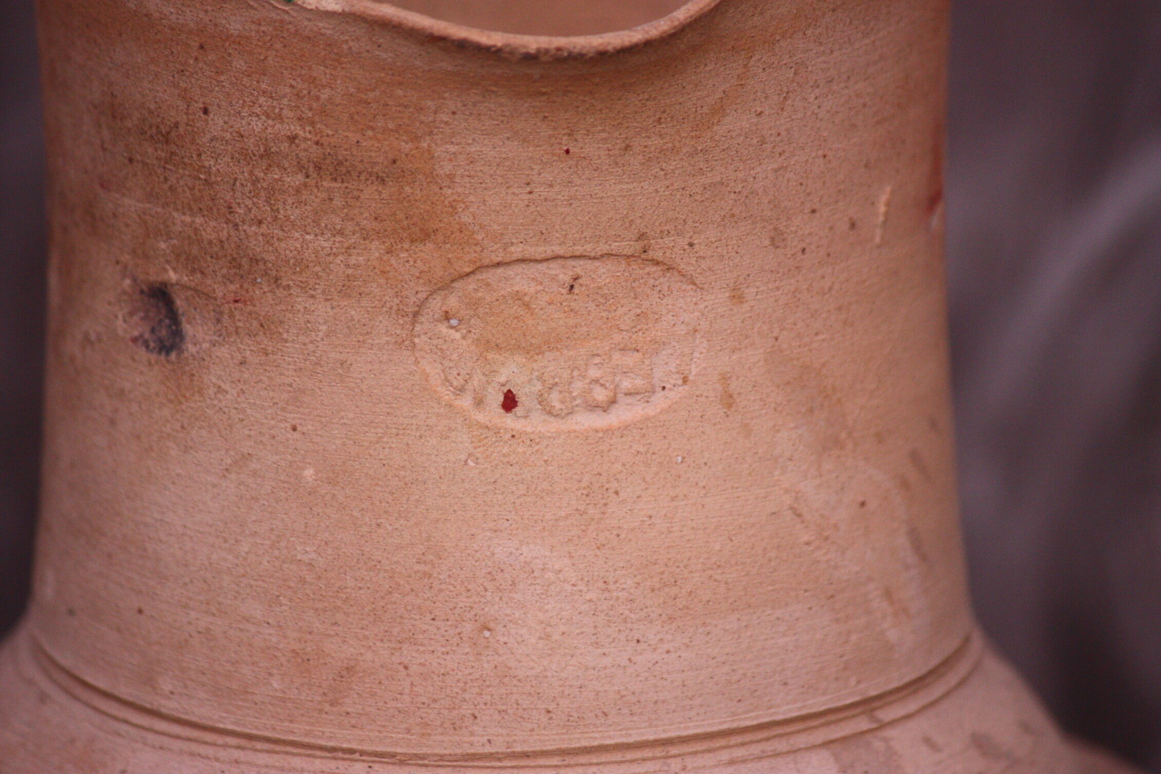 Terracotta pitcher