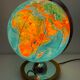 Vintage terrestrial globe 1960 Glass JRO Verlag - 36 cm