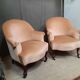 Paire de fauteuils crapauds