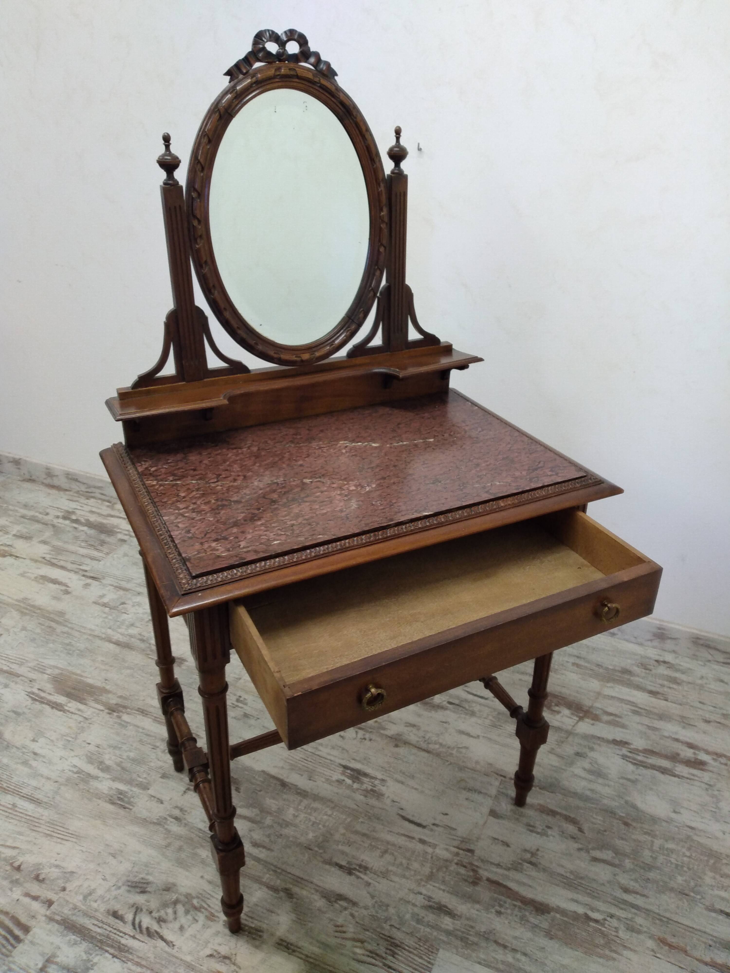 Old Louis XVI style dressing table
