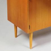 Vintage teak library with drop-down secretary, 1960s