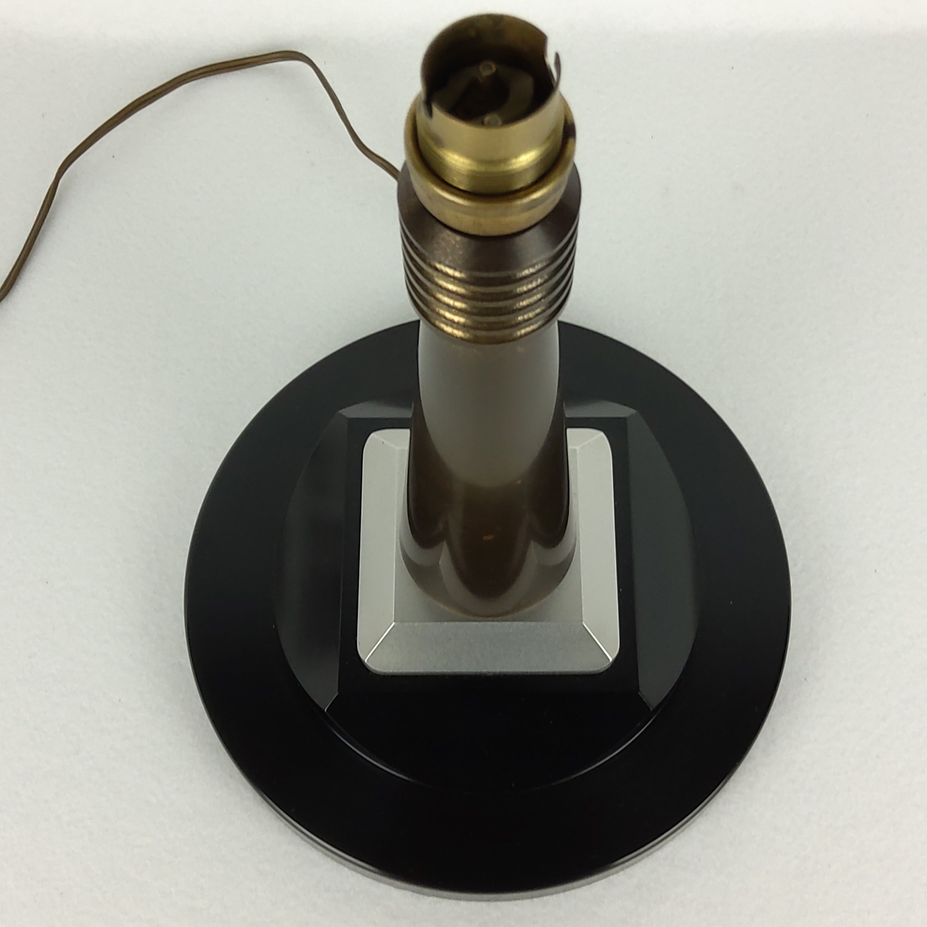 Vintage metal office lamp, 1950s