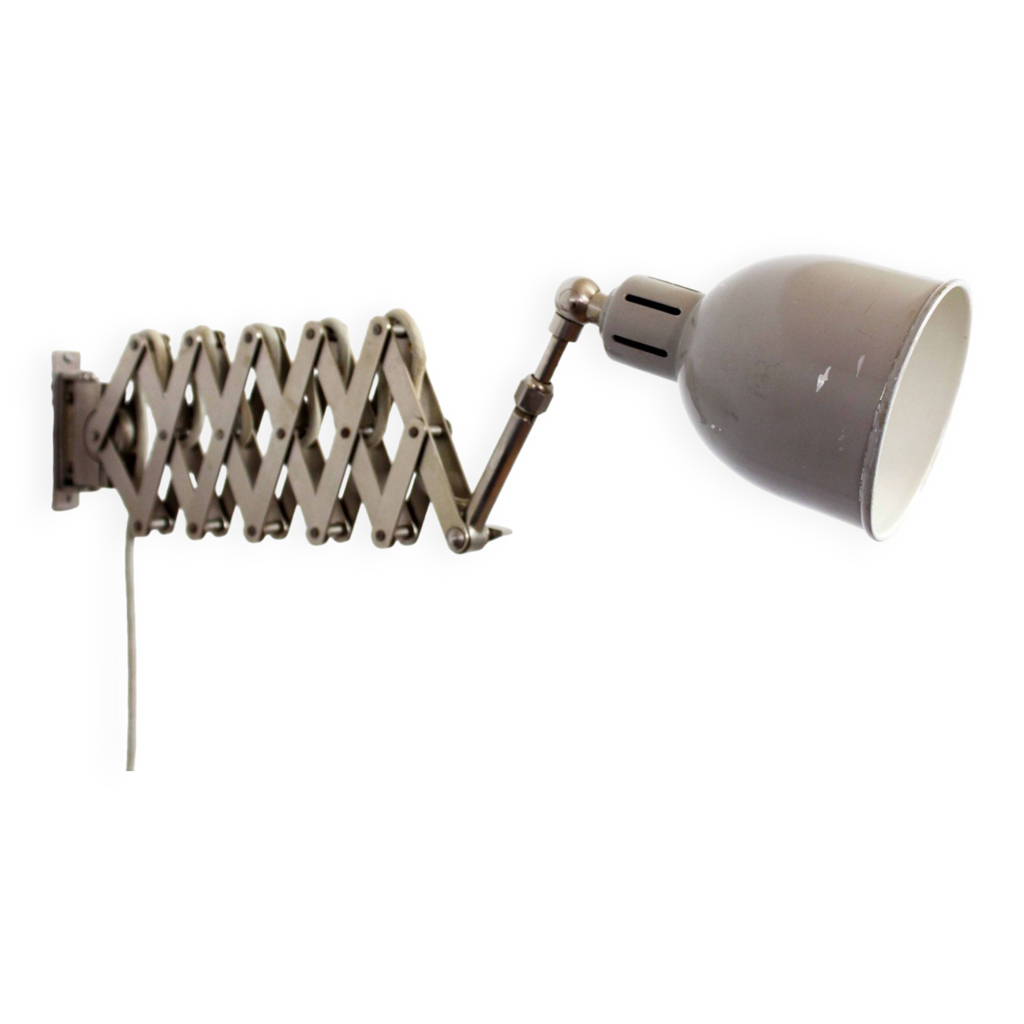 Bauhaus wall lamp by Alfred Müller, Switzerland 1930