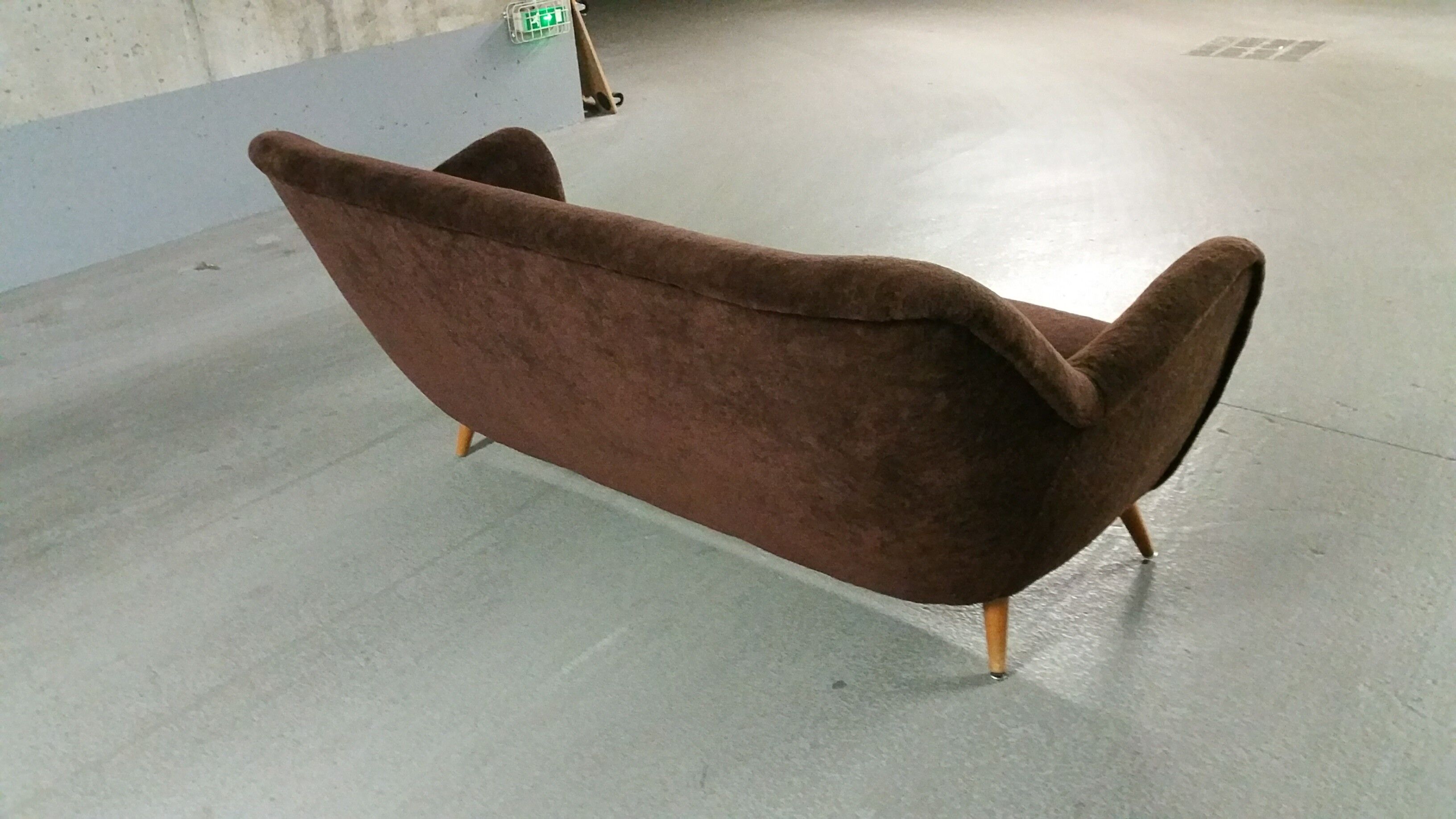 Salon canapé 2 fauteuils organic année 50