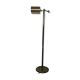 Articulated brass lamppost