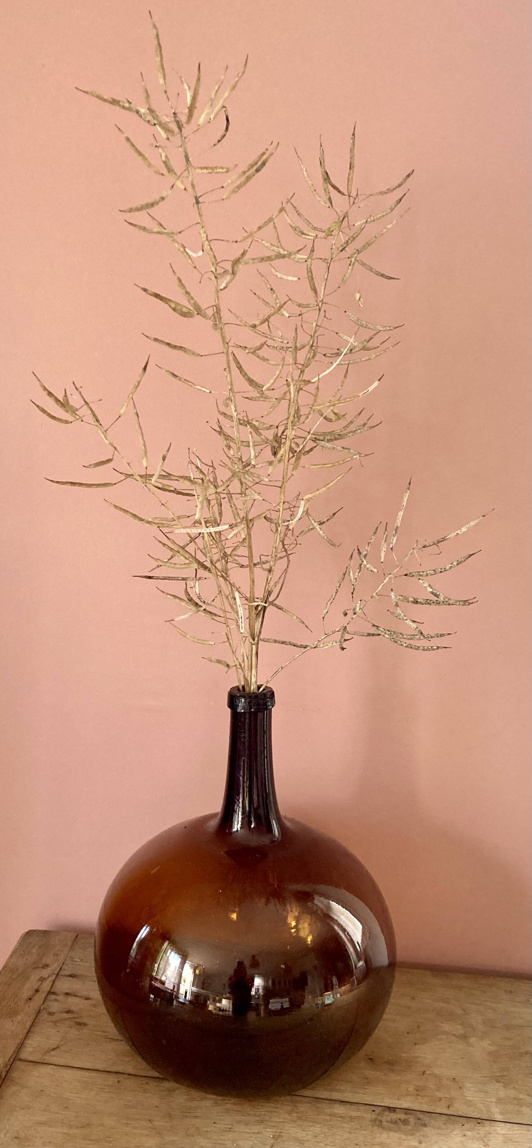 Amber demijohn from the end of 1800