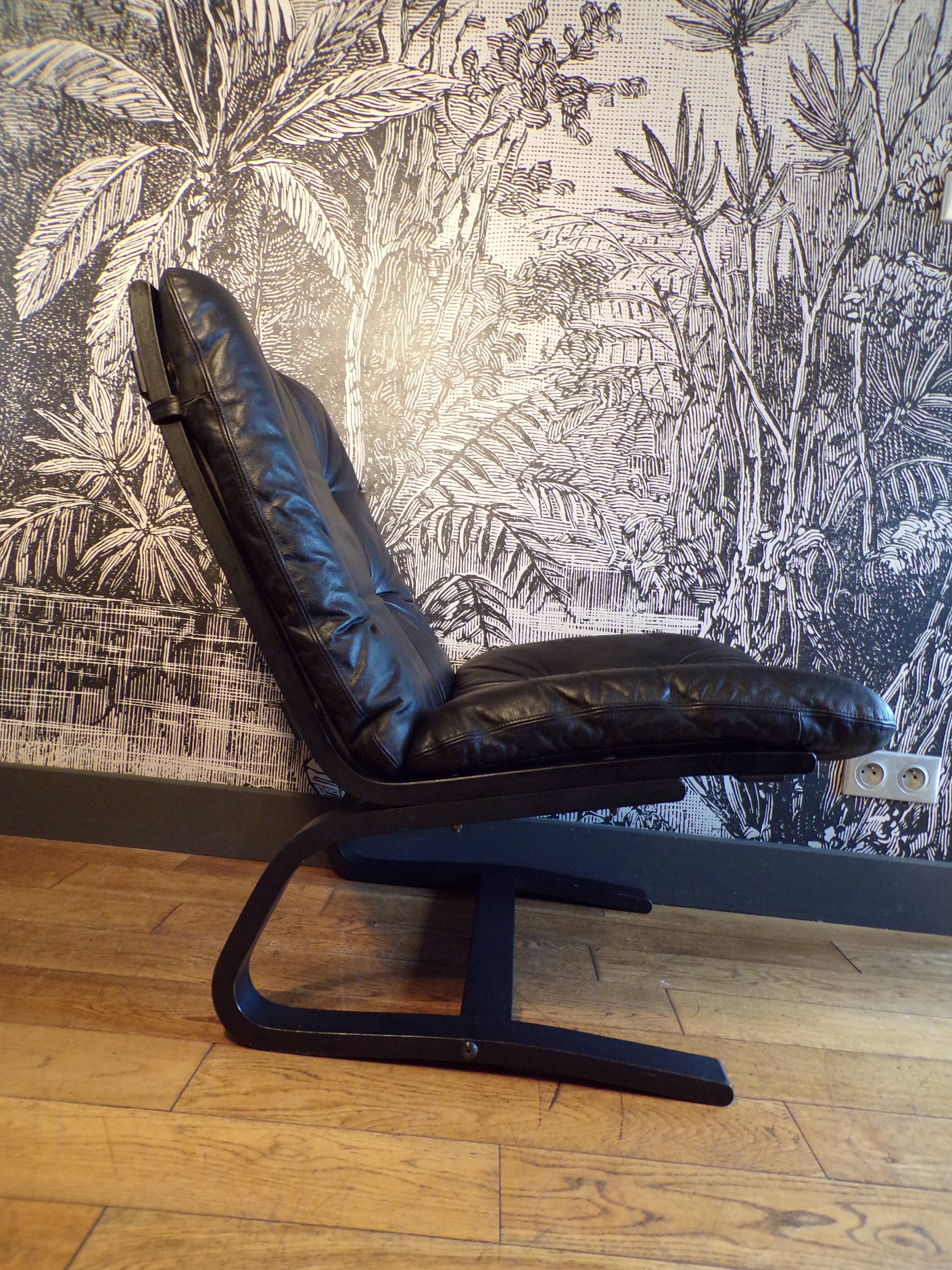 Kengu armchair by Elsa and Nordahl Solheim for Rybo Rykken & Co