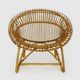 vintage rattan armchair from the 60s