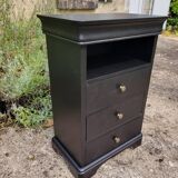 Louis Hilippe black chiffonier