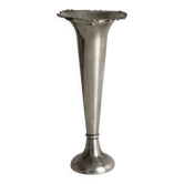 Small metal soliflore vase