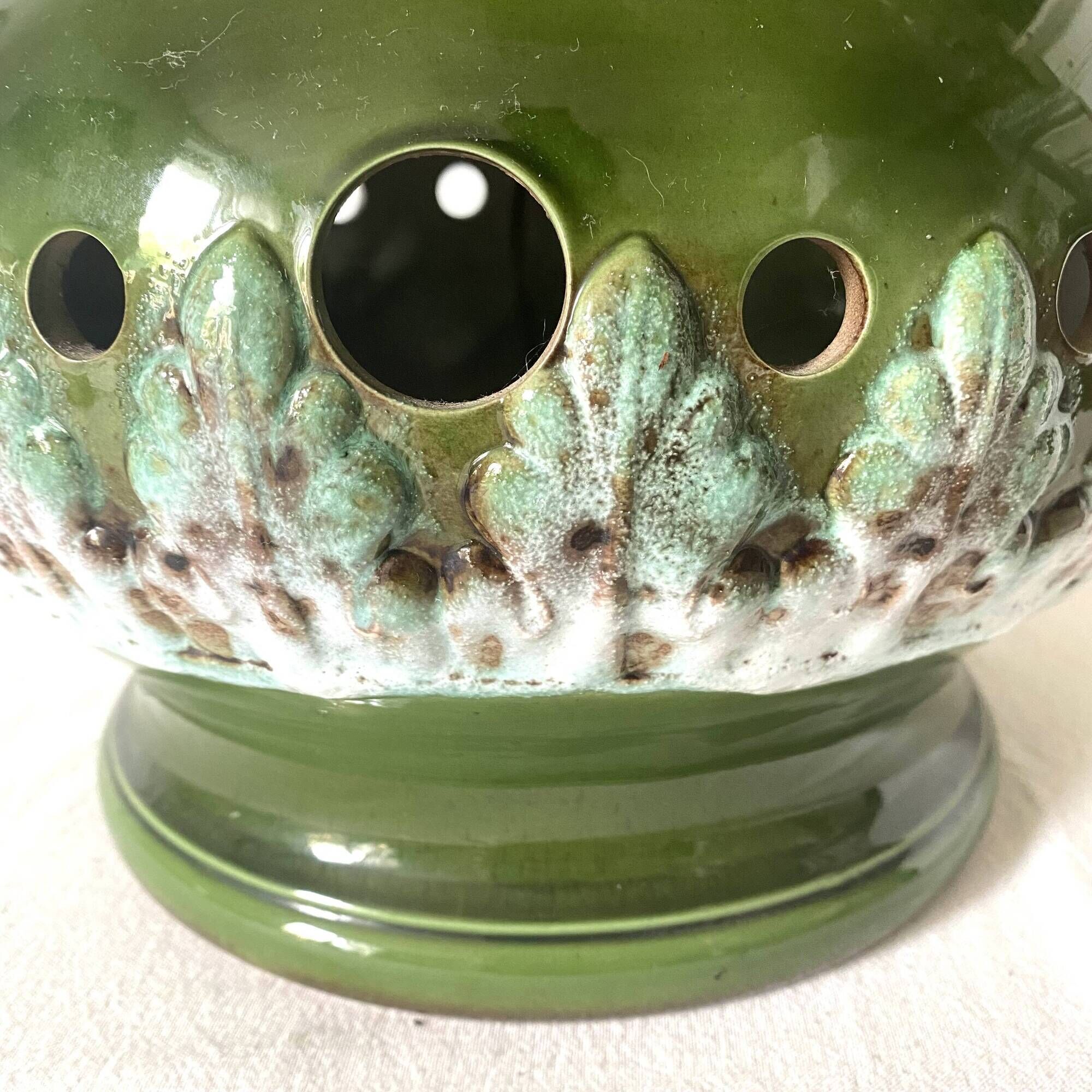 Vintage ceramic lamp base from the 70s
