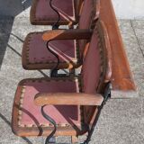 4 seater cinema bench